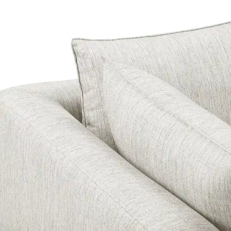 Canapé d'angle Marcel en poly et écorce