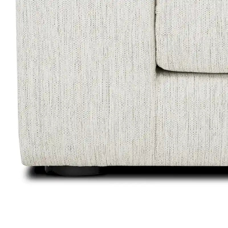 Canapé d'angle Marcel en poly et écorce