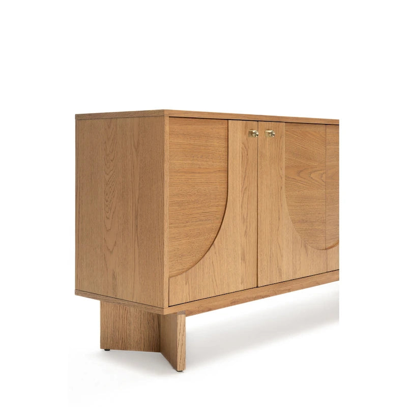 Buffet/meuble de rangement/console moderne Studio London en chêne