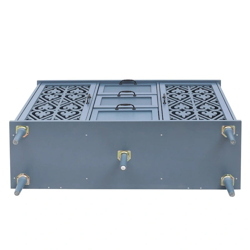 Meuble à 2 portes et 3 tiroirs pour chambre ou salon