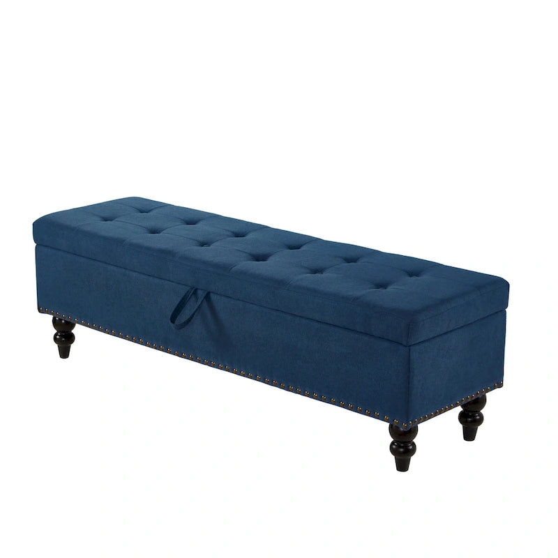 Banc-pouf de lit 59 avec rangement