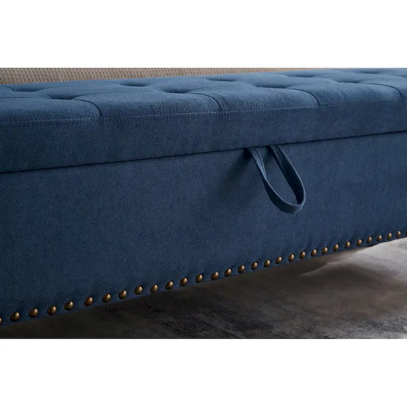 Banc-pouf de lit 59 avec rangement