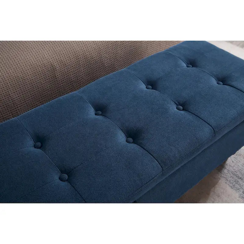 Banc-pouf de lit 59 avec rangement