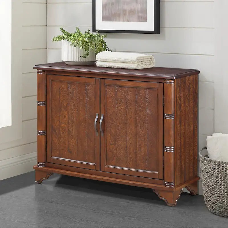 Buffet console style Mid-Century 40 avec étagère réglable