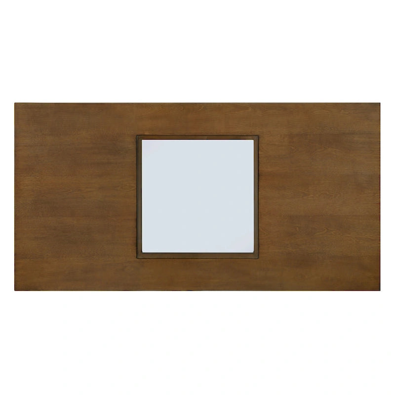 Table basse rectangulaire contemporaine en bois